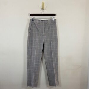 Express Editor Straight Leg High Rise Trousers NWT Size 8 Career Academia Preppy